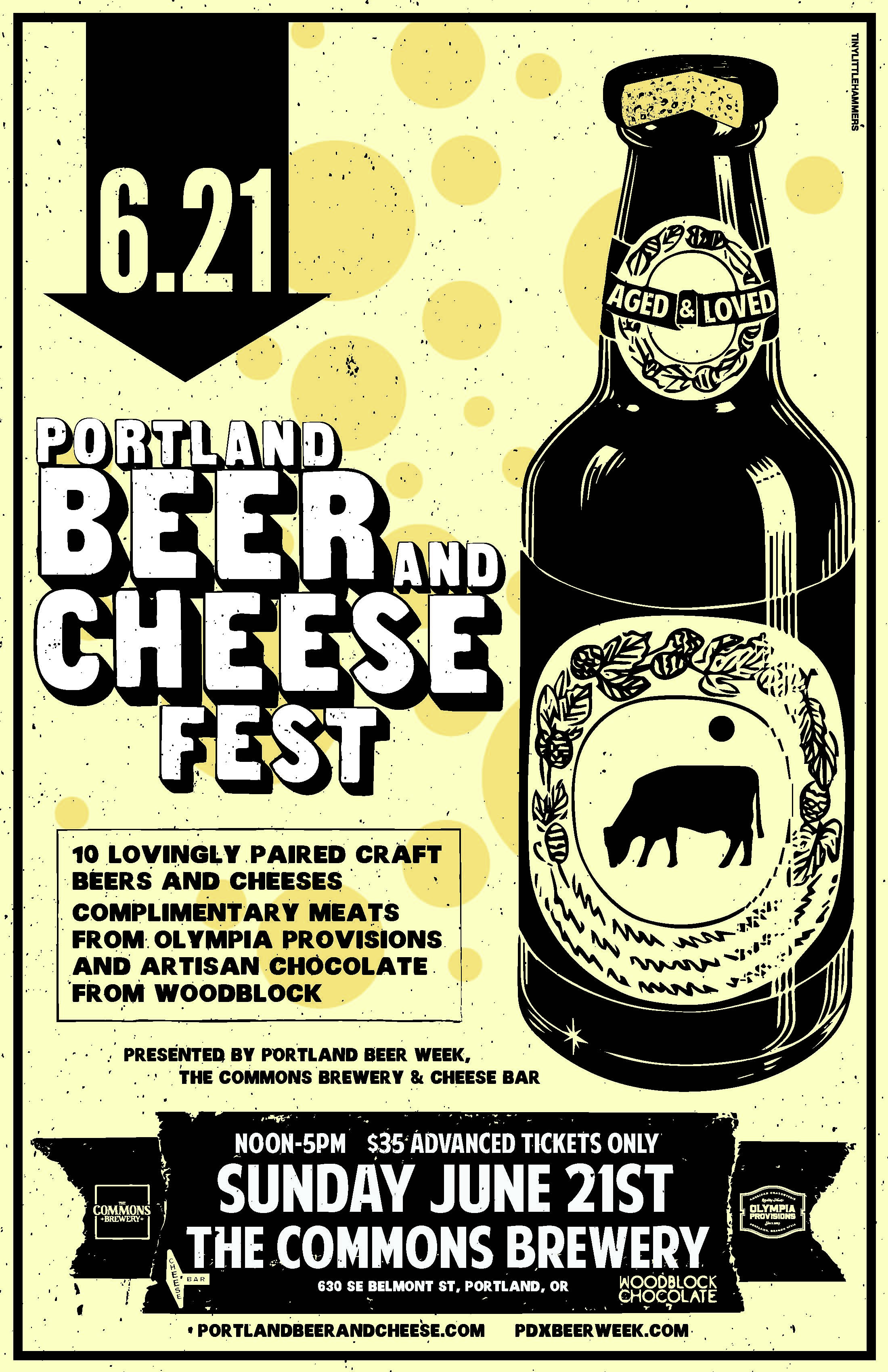 Portland Beer and Cheese Fest Tickets The Commons Brewery Portland